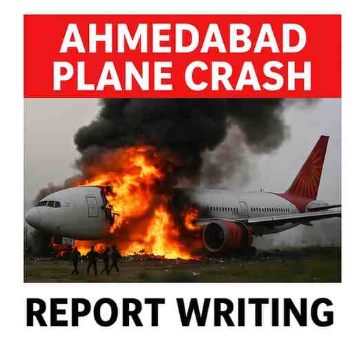 Ahmedabad Plane Crash Report Writing